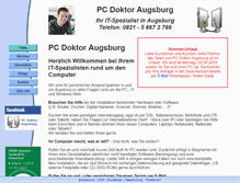 Tablet Screenshot of pc-dr.de